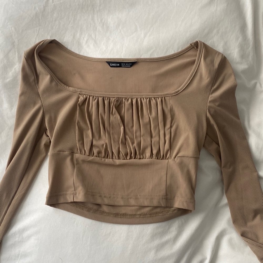 Shein - *not worn* - brown top